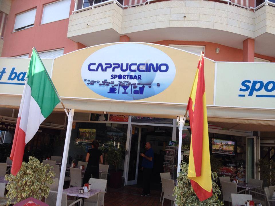 Cappuccino Sport Bar Cafe Terrace
