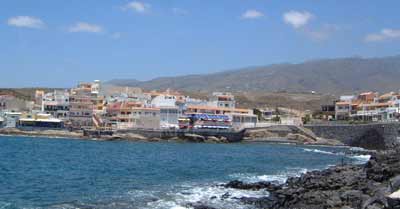 La Caleta rocky bay