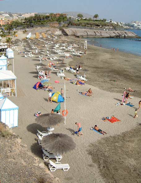 Photograph of Playa del Duque beach