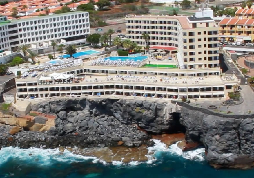 Aerial View of Pearly Grey Resort