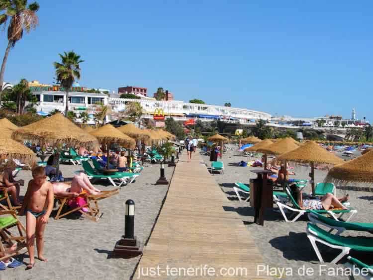 Playa de Fanabe beach