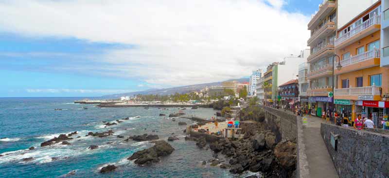 Central Sea Front Puerto de la Cruz